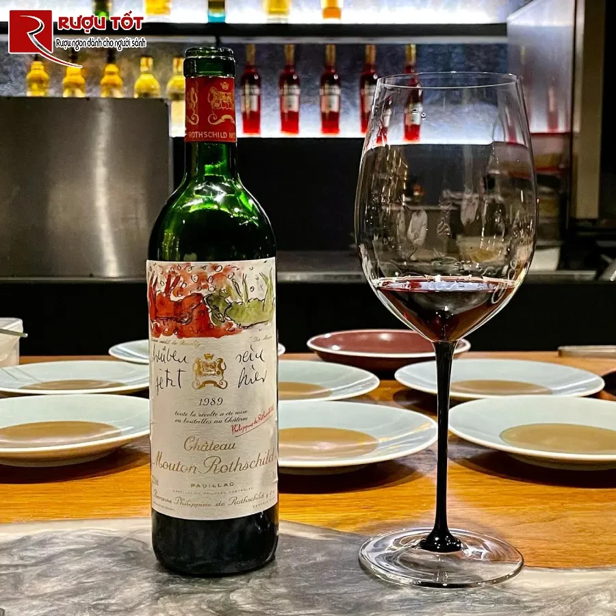 ruou vang chateau mouton rothschild 1989 cao cap