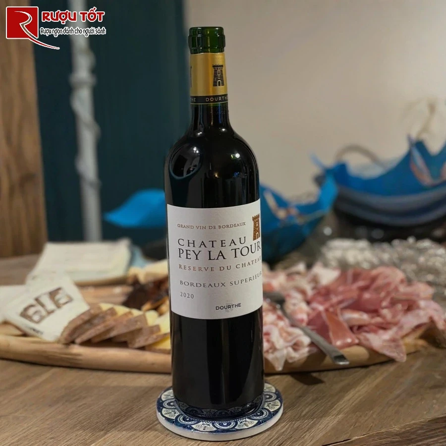 ruou vang chateau pey la tour reserve du chateau