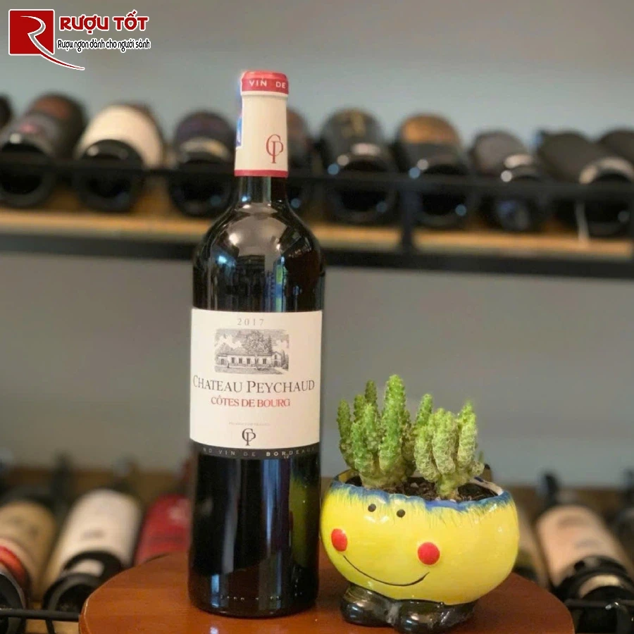 ruou vang chateau peychaud cotes de bourg