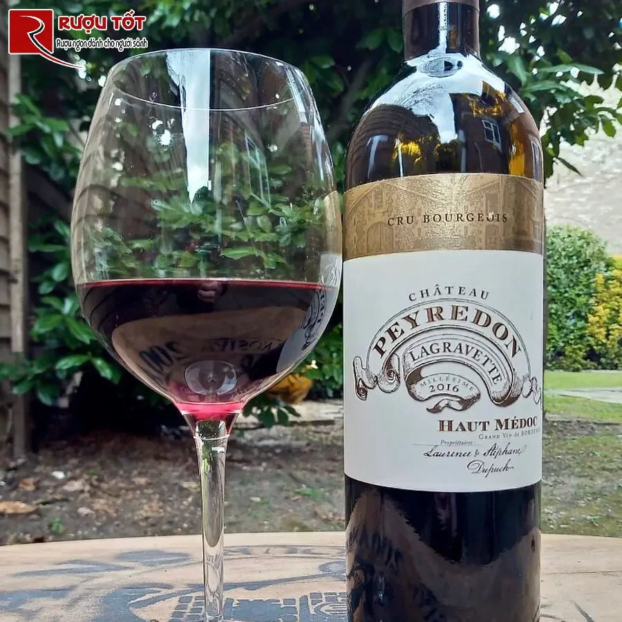 ruou vang chateau peyredon lagravette