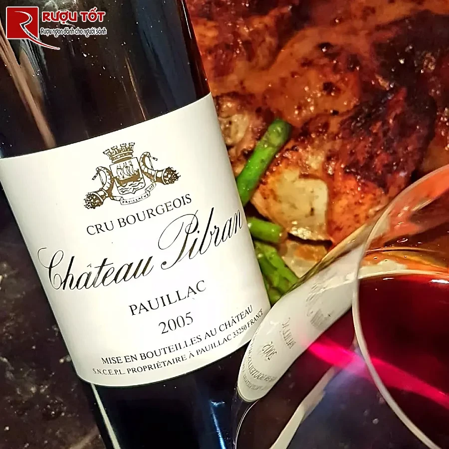 ruou vang chateau pibran pauillac cru bourgeois