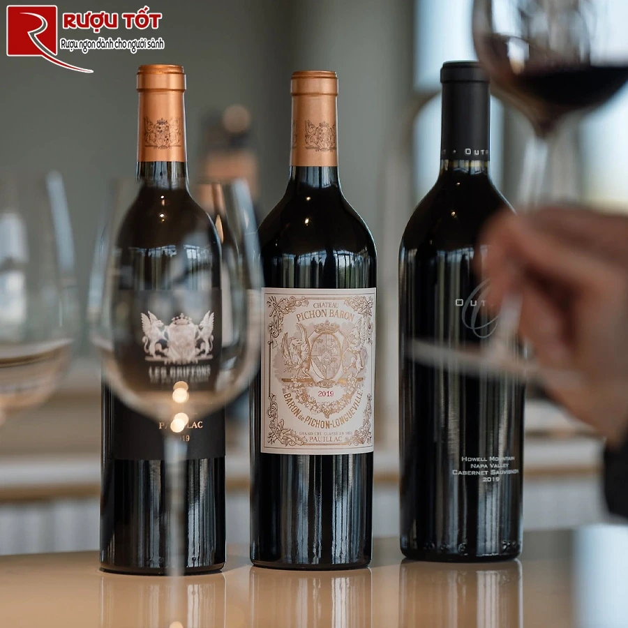 Rượu vang Chateau Pichon Longueville Baron Pauillac