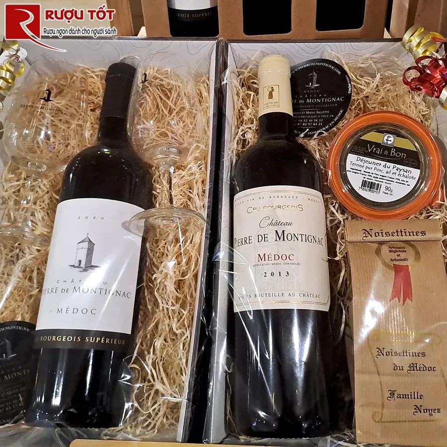 Rượu vang Chateau Pierre De Montignac Medoc