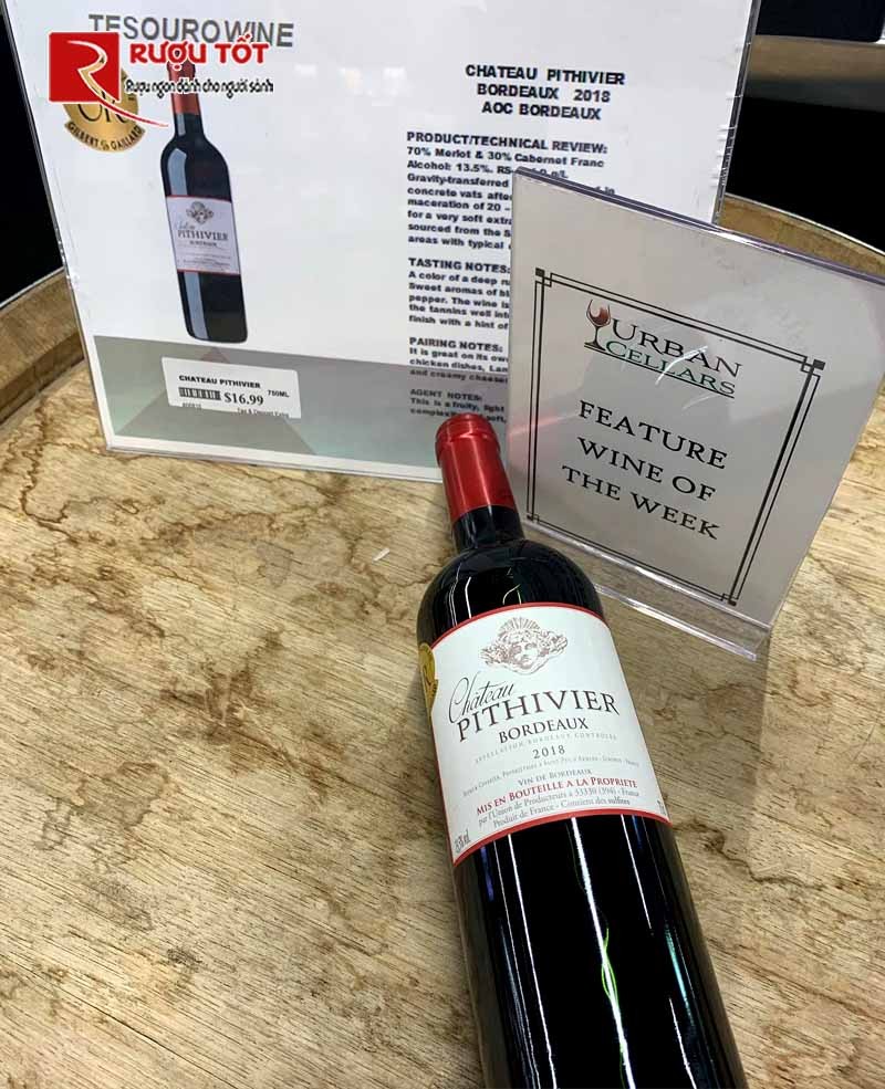 Rượu vang Chateau Pithivier