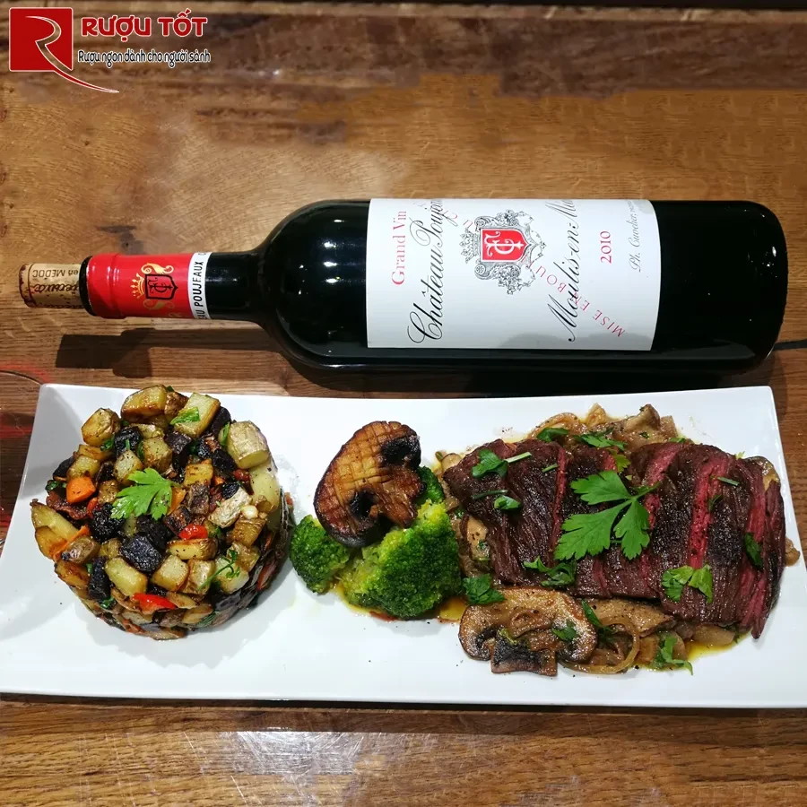 Rượu vang Chateau Poujeaux Moulis en Medoc