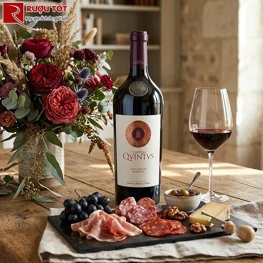 Rượu vang Chateau Quintus Saint Emilion Grand Cru