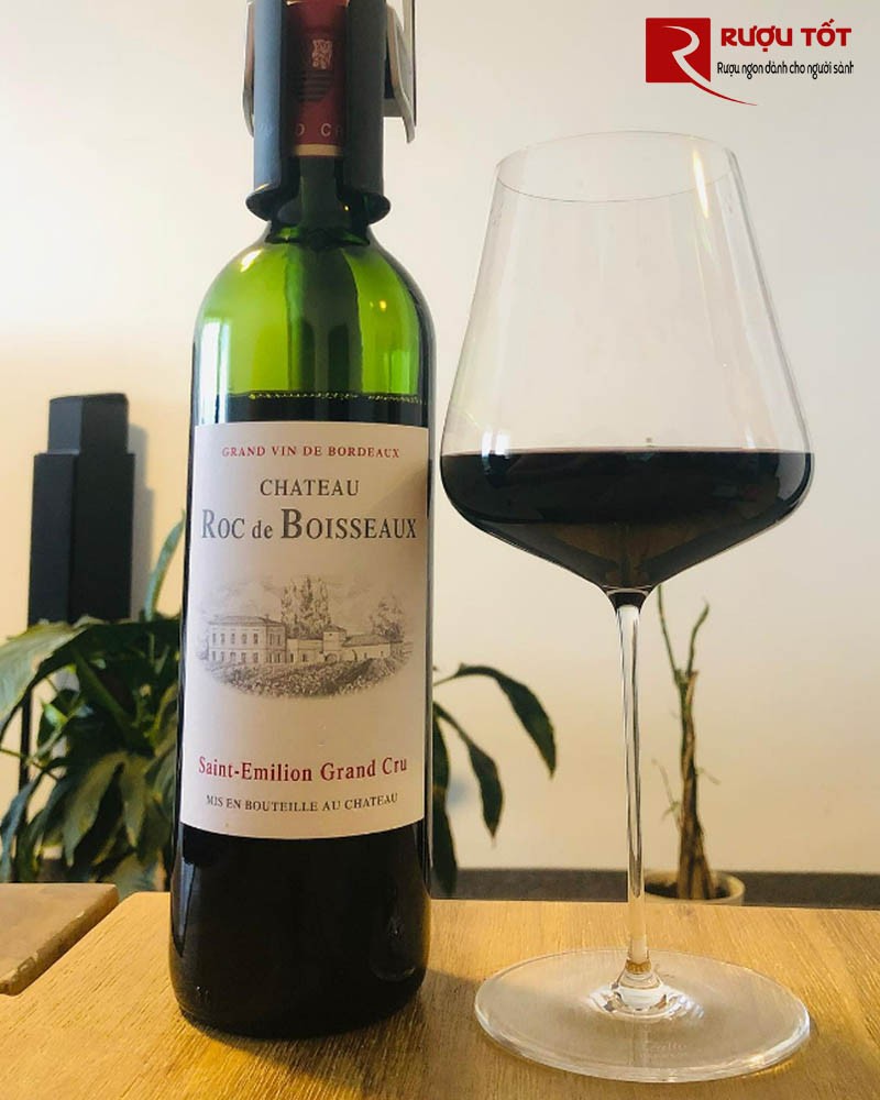 Rượu vang Chateau Roc de Boisseaux