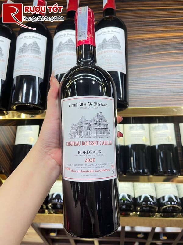 Rượu Vang Chateau Rousset Caillau