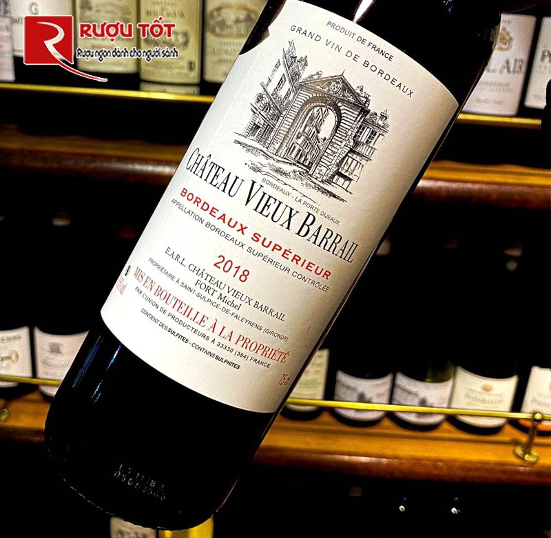 Rượu vang Chateau Vieux Barrail