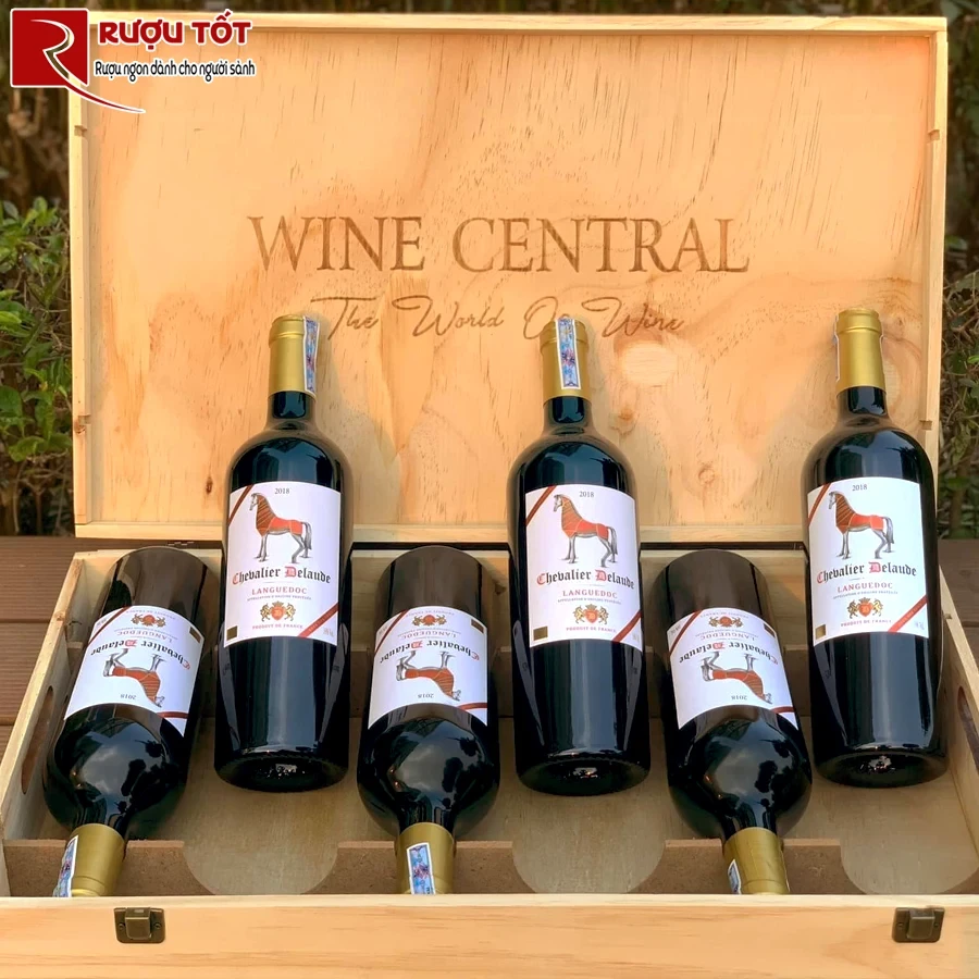 Rượu vang Chevalier Delaude