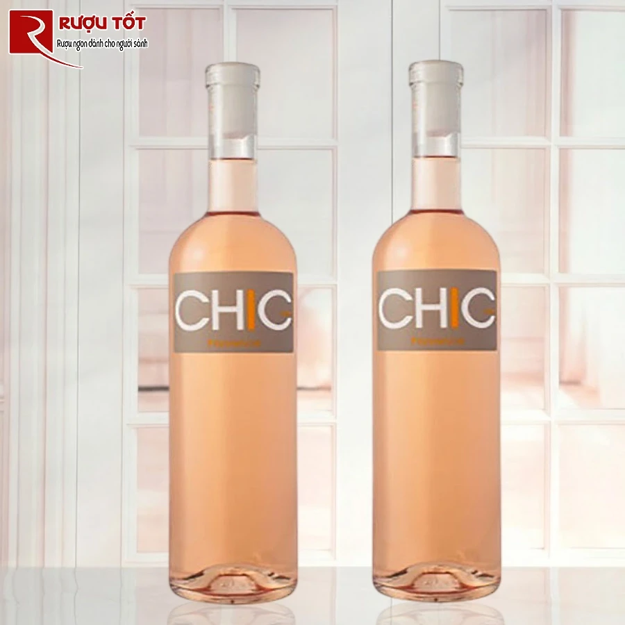 ruou vang chic st tropez rose