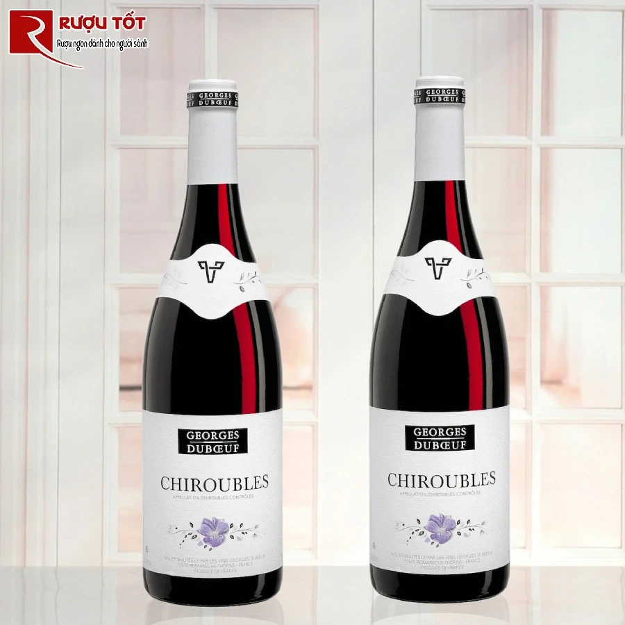 ruou vang chiroubles georges duboeuf
