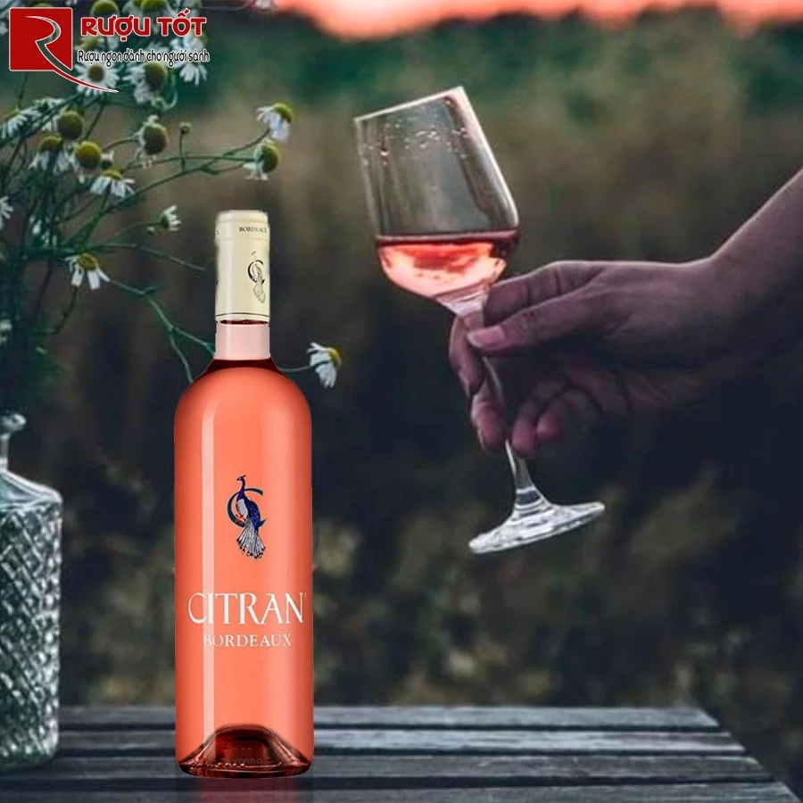 Rượu vang Citran Bordeaux Rose