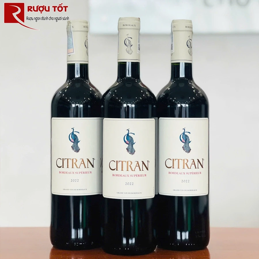 Rượu vang Citran Bordeaux Superieur