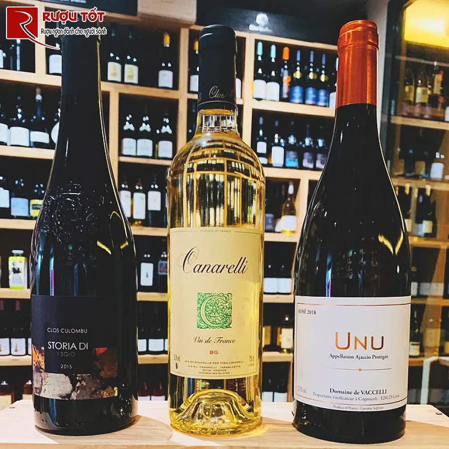 ruou vang clos canarelli bg biancu gentile