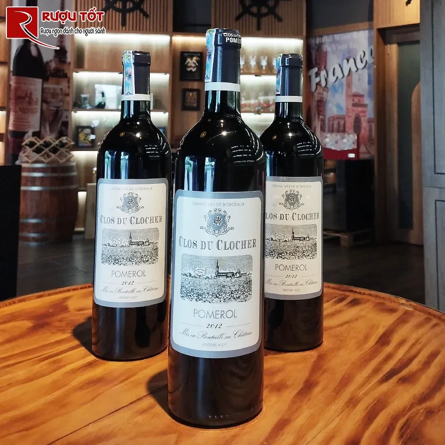 ruou vang clos de clocher pomerol