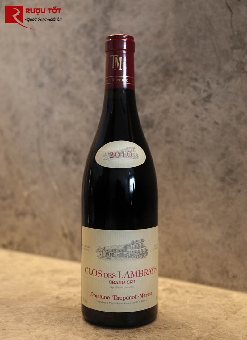 rượu vang Clos des Lambrays Grand Cru Domaine Taupenot Merme
