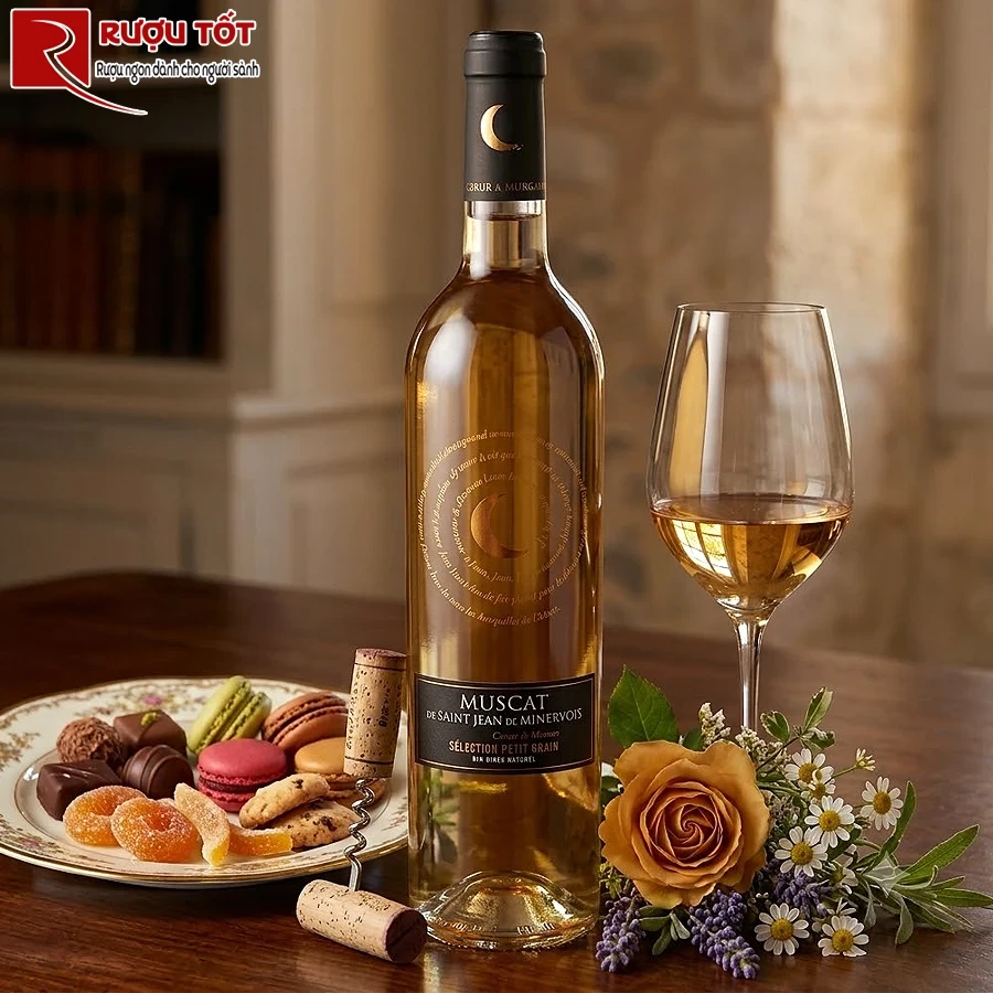 Rượu vang Coeur De Muscat De Saint Jean De Minervois