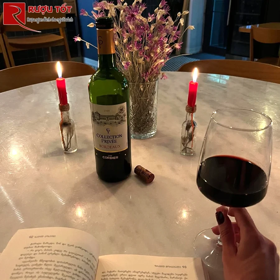 Rượu vang Collection Privee Bordeaux Cordier