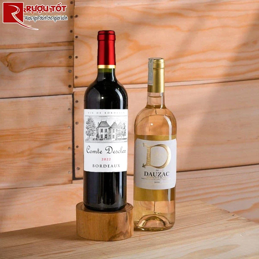 Rượu vang Comte Desclos Bordeaux