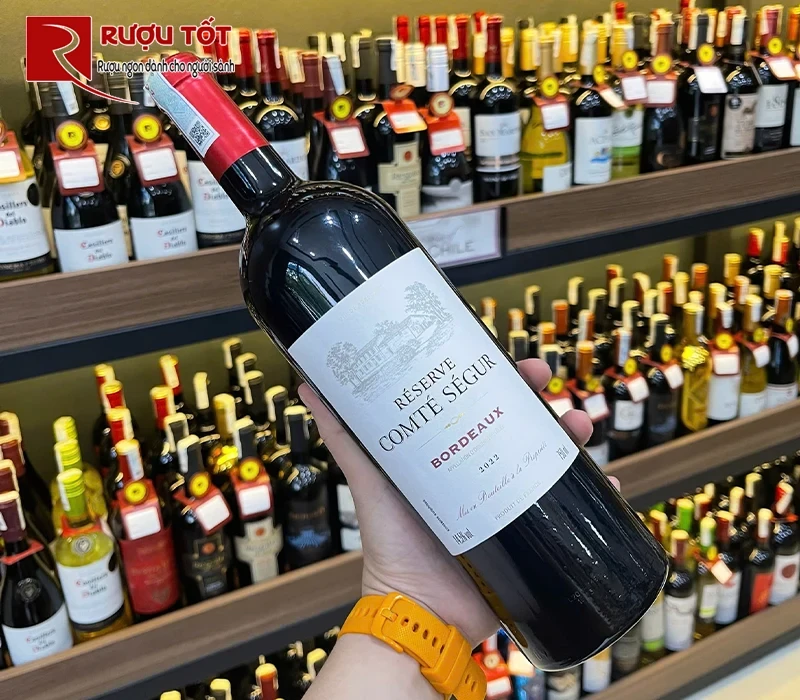 Rượu vang Comte Segur Bordeaux