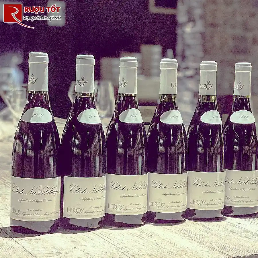 ruou vang cote de nuits villages maison leroy