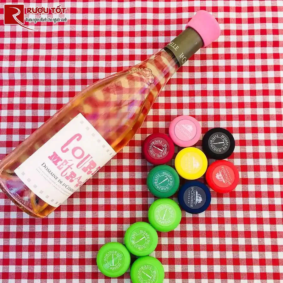 ruou vang court metrage rose domaine de la citadelle
