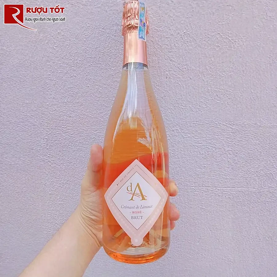 ruou vang cremant de limoux rose brut