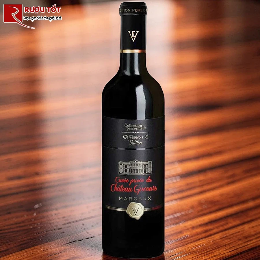 ruou vang cuvee privee du chateau gaffeliere