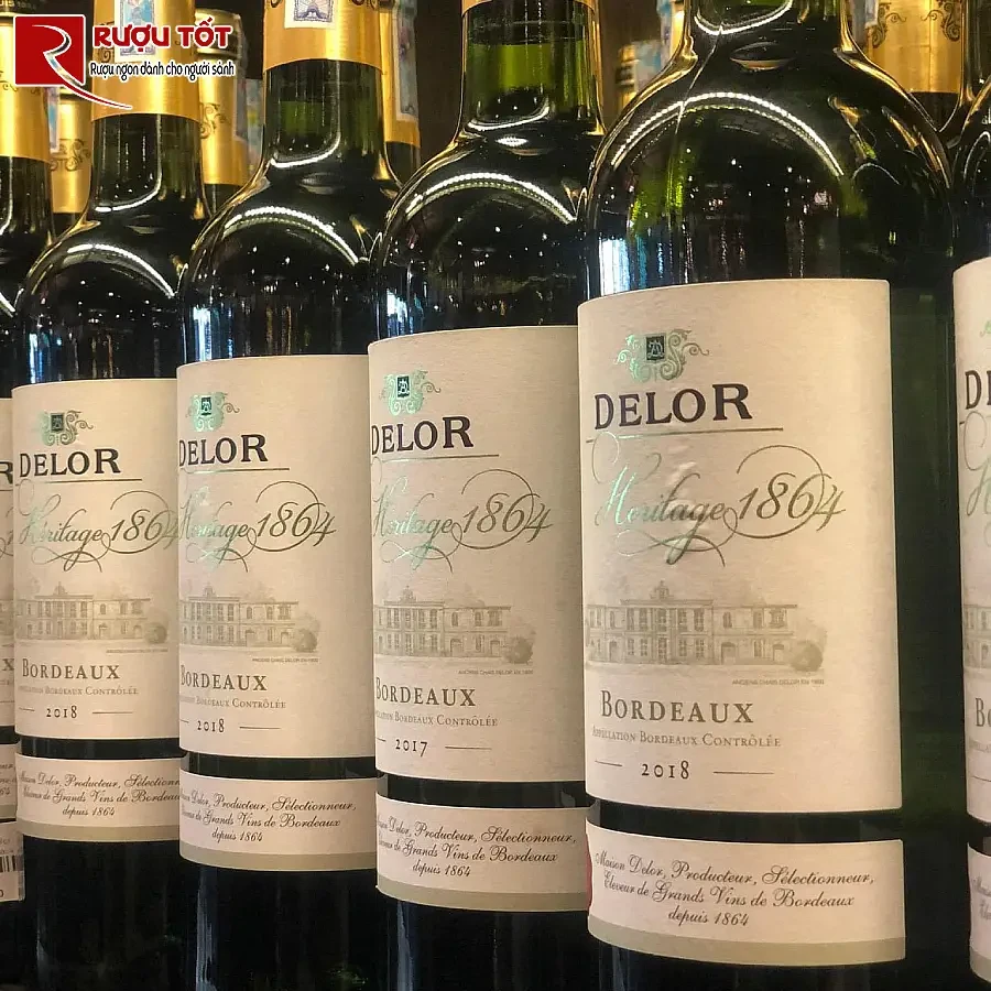 ruou vang delor heritage 1864 sauternes