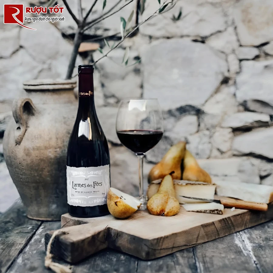 ruou vang des fees saint chinian laurent miquel 750ml 14%