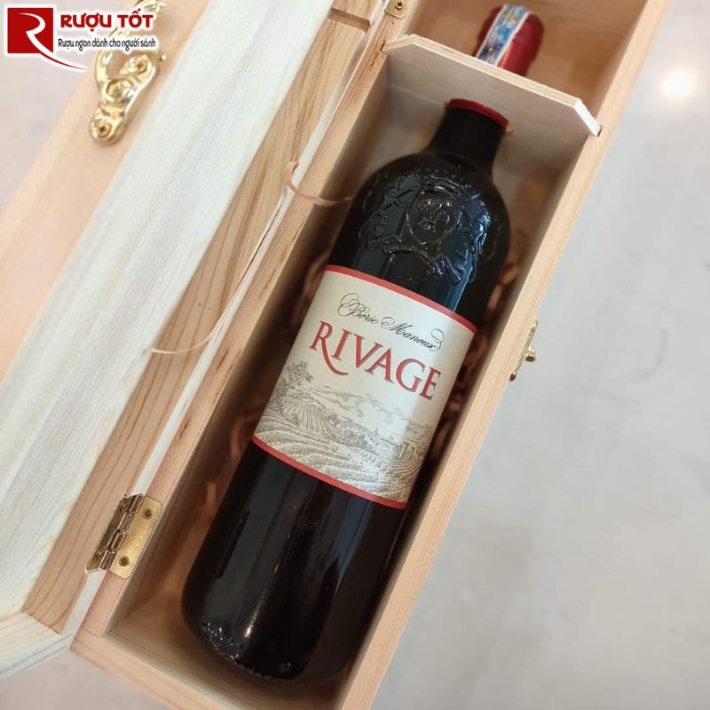 Rượu vang đỏ Borie Manoux Rivage