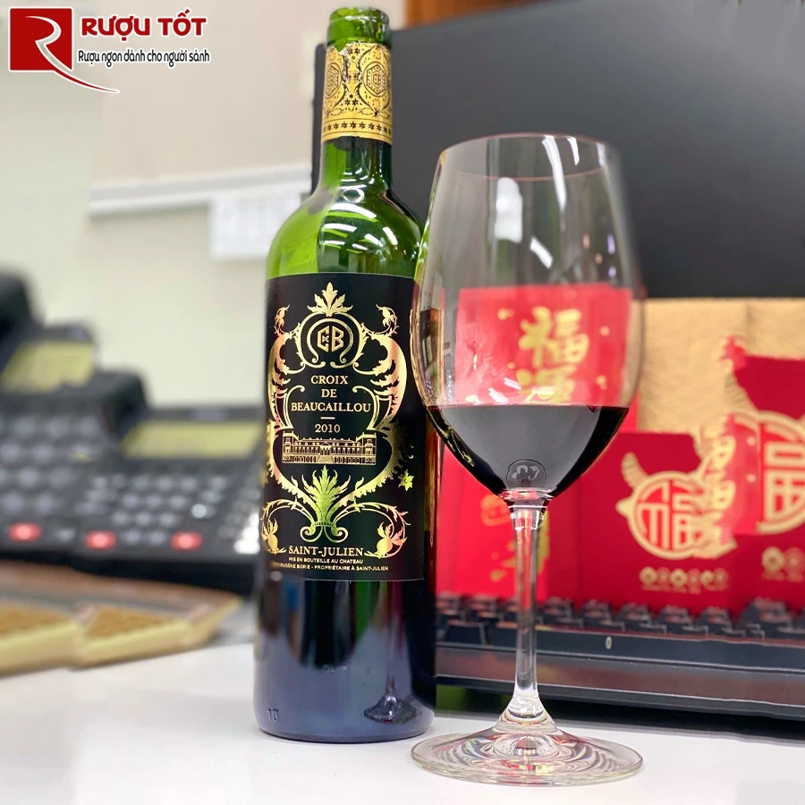 Rượu vang đỏ Croix de Beaucaillou