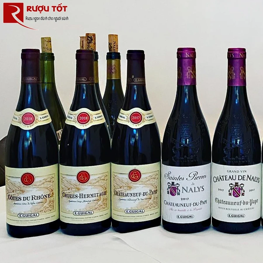 Rượu vang đỏ Guigal Chateauneuf du Pape