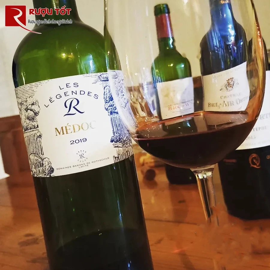 Rượu vang đỏ Les Legendes R Medoc
