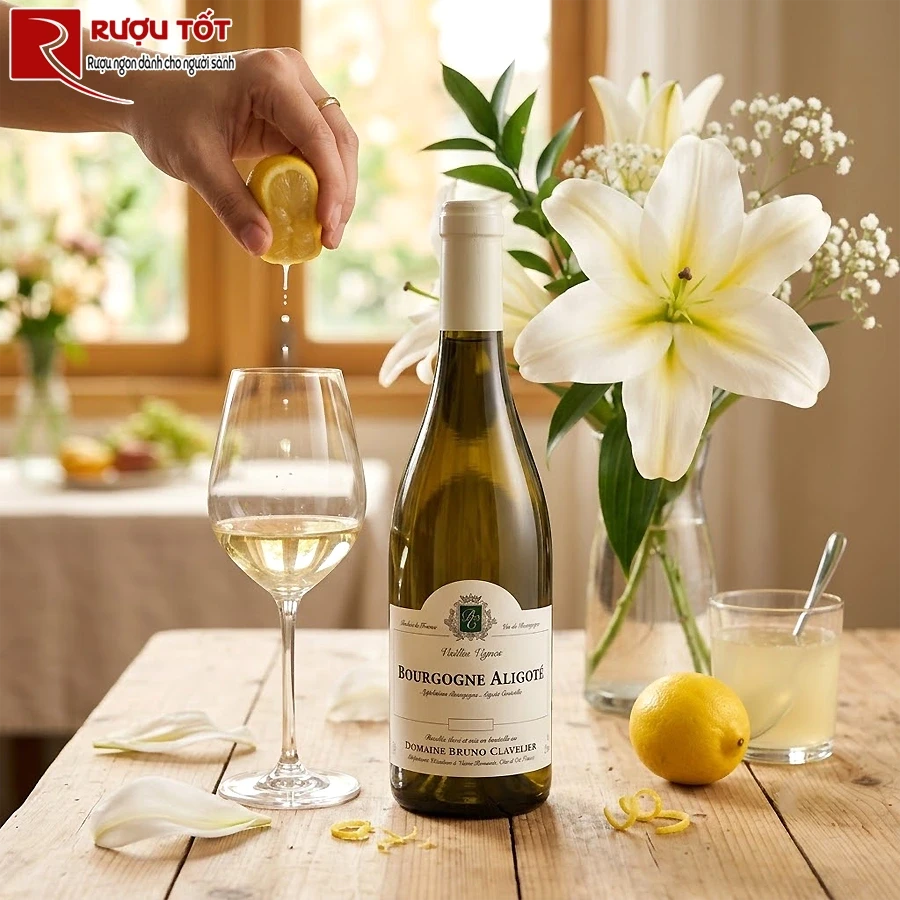 Rượu vang Domaine Bruno Clavelier Bourgogne Aligote