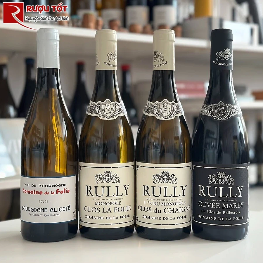 Rượu vang Domaine de la Folie Rully Clos de la Folie Monopole
