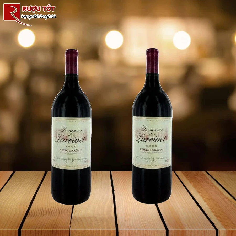 ruou vang domaine de larrivet pessac leognan