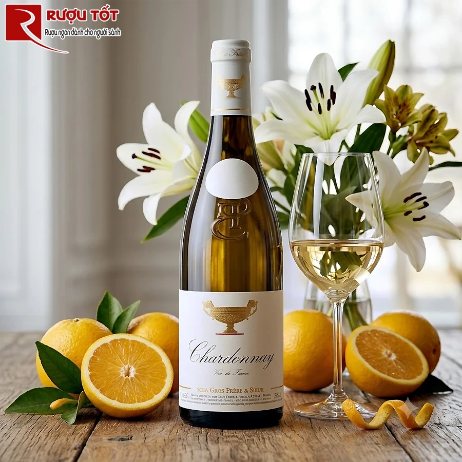 Rượu vang Domaine Gros Frere et Soeur Chardonnay