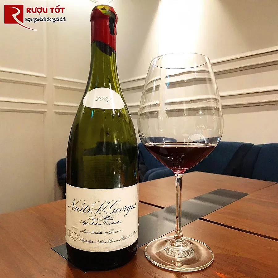 ruou vang domaine leroy nuits saint georges aux allots gia tot