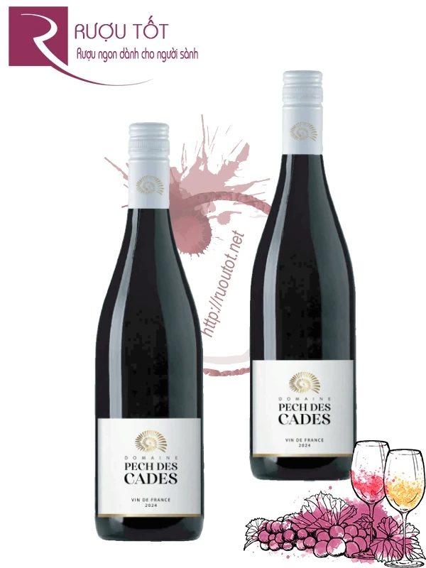 Vang Đỏ Domaine Pech Des Cades Rouge Sec Red