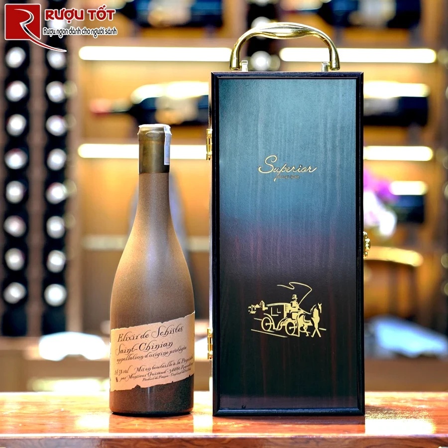 Rượu vang Elixir de Schistes Saint Chinian