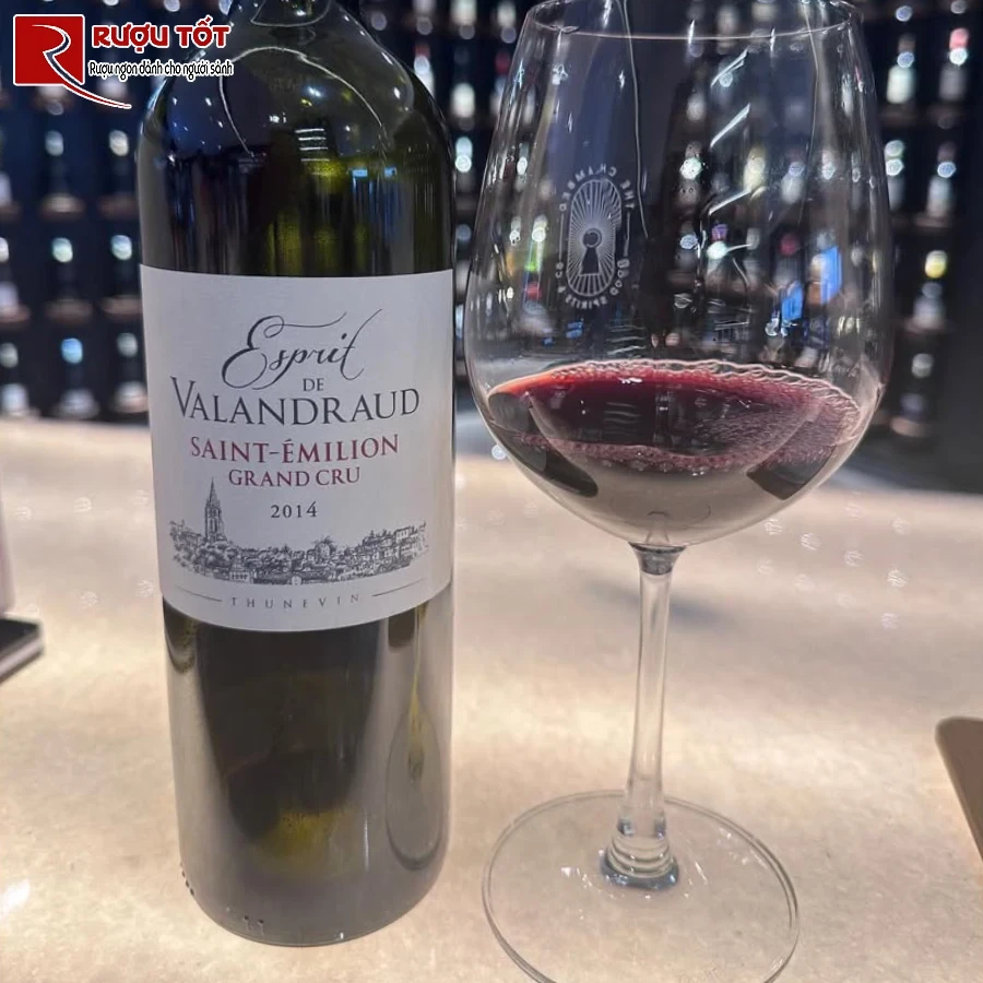 ruou vang esprit de valandraud saint emillion