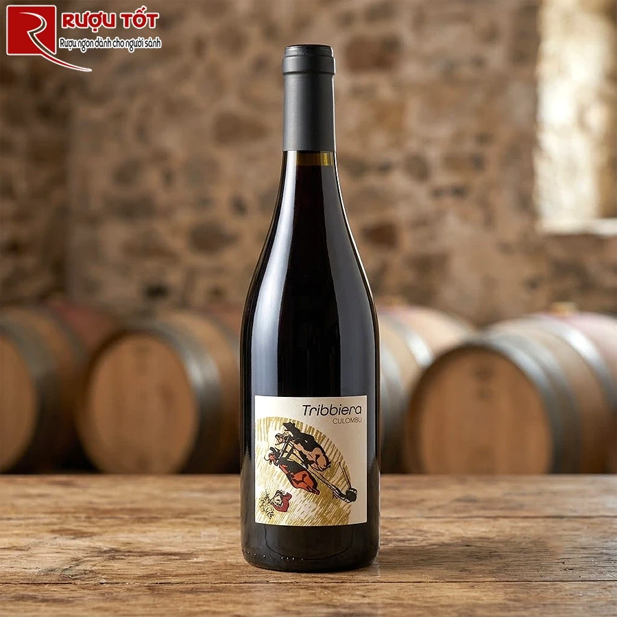 Rượu vang Etienne Suzzoni Clos Culombu Tribbiera Rouge