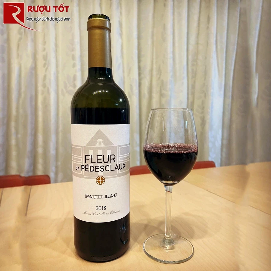Rượu vang Fleur de Pedesclaux Pauillac