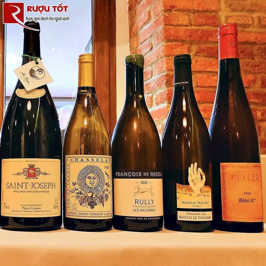 Rượu vang Francois de Nicolay Rully Les Maizieres