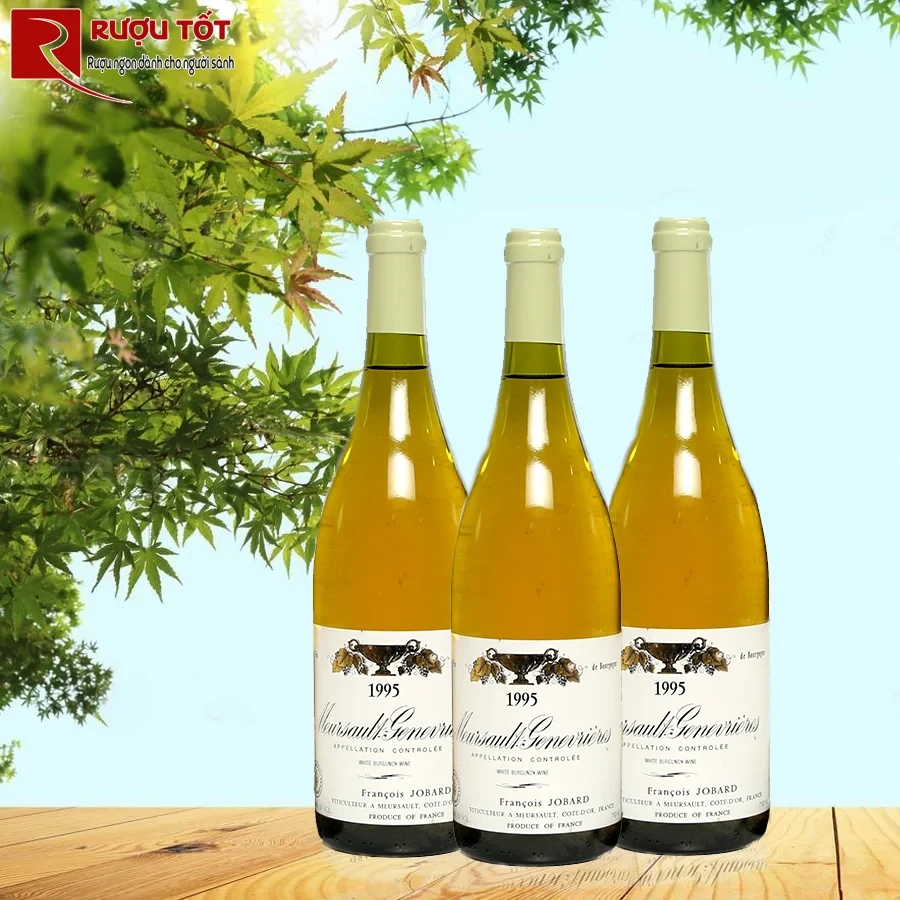Rượu vang Francois Jobard Meursault Genevrieres