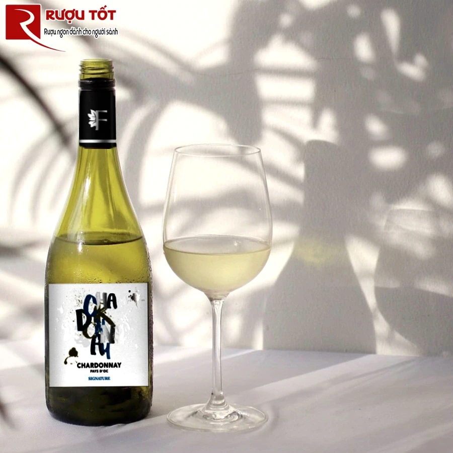 Rượu vang Gamme Signatute Chardonnay