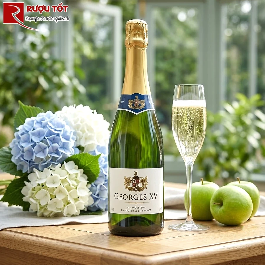 Rượu vang Georges XV Sparkling Brut