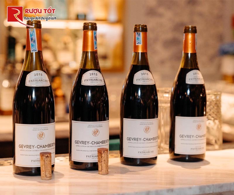 Rượu vang Gevrey Chambertin